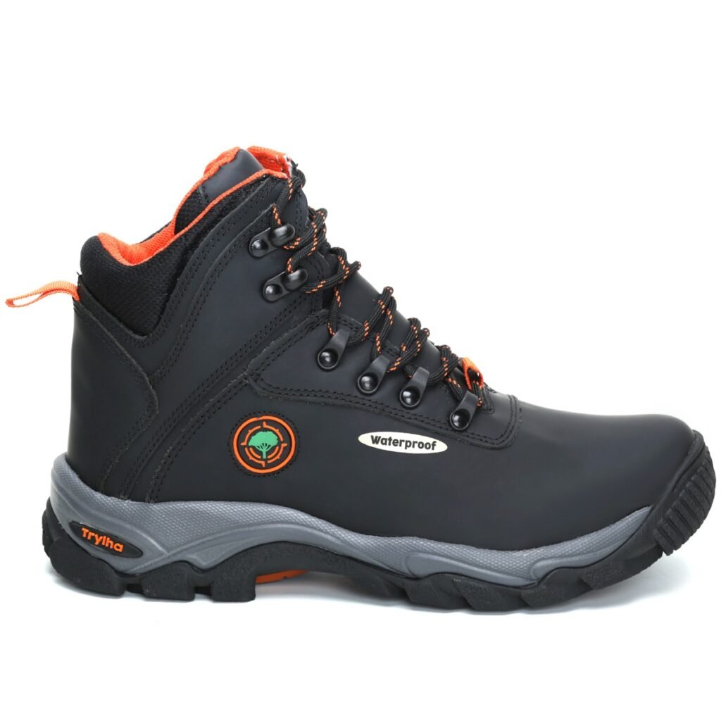 Bota Hiking Adventure Masculina Preta Trylha