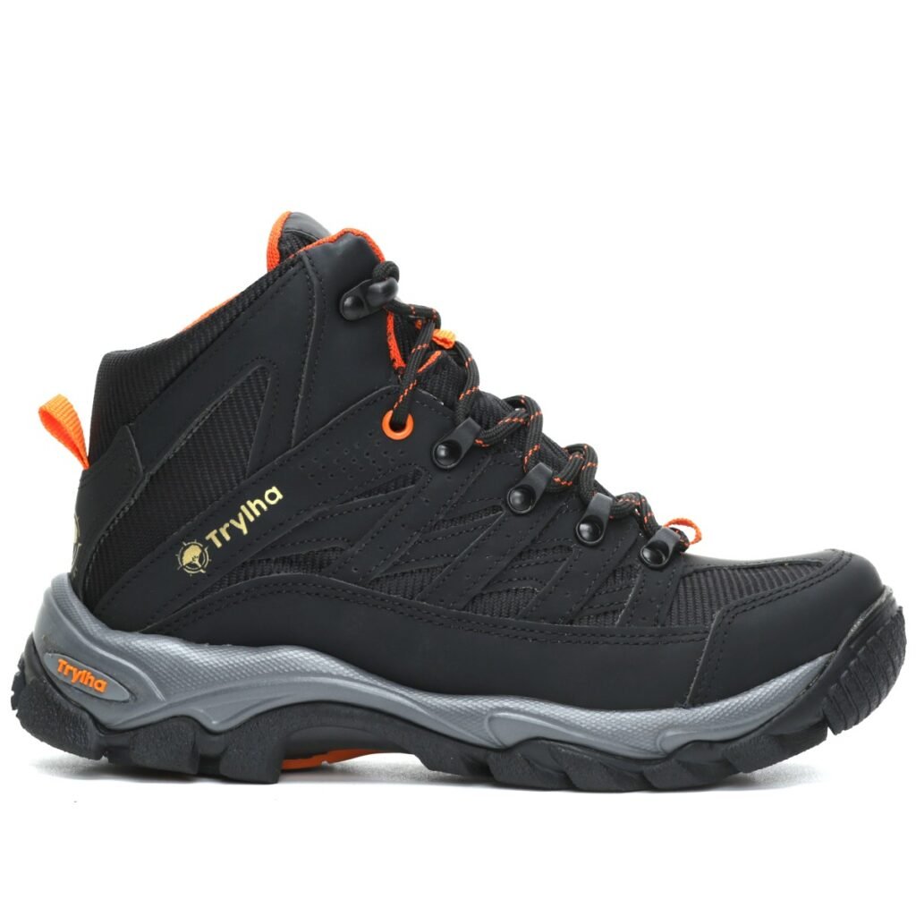 Bota Trilha Crestwood Preta TRYLHA